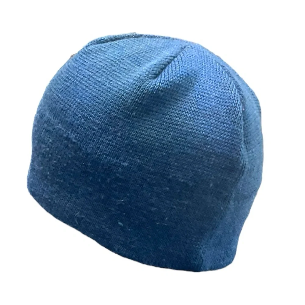 🏔️ THE NORTH FACE Blue Knit Beanie 💨 Cold-Weather Essential‎